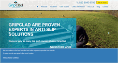 Desktop Screenshot of gripclad.co.uk